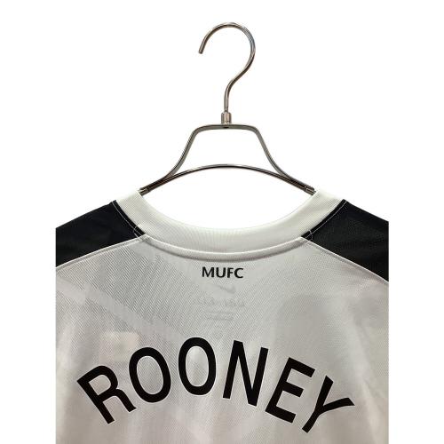 マンチェスターユナイテッド サッカーユニフォーム メンズ SIZE L ホワイト 【10】ウェイン・ルーニー  2010-2011シーズン アウェイ 382470-105