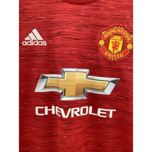 マンチェスターユナイテッド サッカーユニフォーム メンズ SIZE O レッド 【18】ブルーノ・フェルナンデス 2020-2021シーズン ホーム GC7958