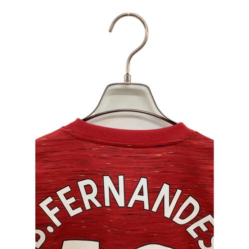 マンチェスターユナイテッド サッカーユニフォーム メンズ SIZE O レッド 【18】ブルーノ・フェルナンデス 2020-2021シーズン ホーム GC7958
