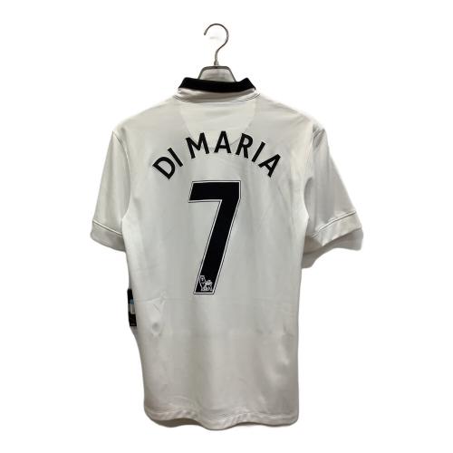 マンチェスターユナイテッド サッカーユニフォーム メンズ SIZE M ホワイト 【7】アンヘル・ディ・マリア 2014-2015シーズン アウェイ 611032-106