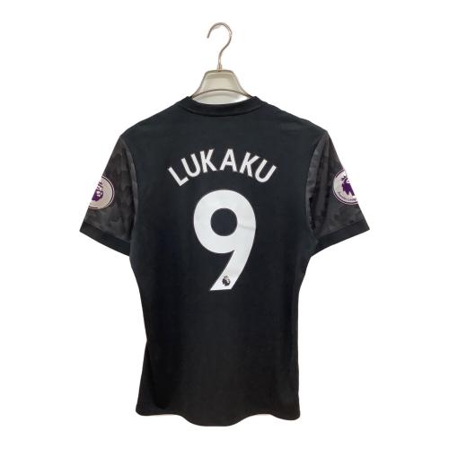 マンチェスターユナイテッド サッカーユニフォーム メンズ SIZE M ブラック 【9】ロメウ・ルカク 2017-2018シーズン アウェイ BS1217