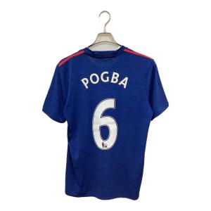 マンチェスターユナイテッド サッカーユニフォーム メンズ SIZE O ブルー 【6】ポール・ポグバ 2016-2017シーズン アウェイ AI6704