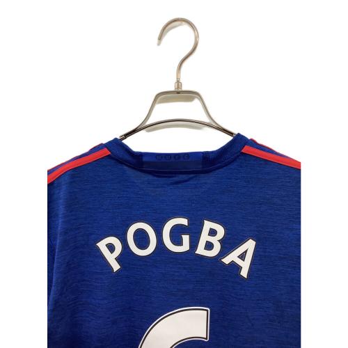マンチェスターユナイテッド サッカーユニフォーム メンズ SIZE O ブルー 【6】ポール・ポグバ 2016-2017シーズン アウェイ AI6704