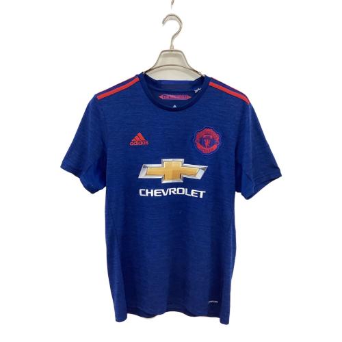 マンチェスターユナイテッド サッカーユニフォーム メンズ SIZE O ブルー 【6】ポール・ポグバ 2016-2017シーズン アウェイ AI6704
