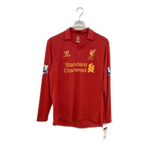 リヴァプール サッカーユニフォーム メンズ SIZE L レッド 【7】ルイス・スアレス 2012-2013シーズン ホーム 長袖 WSTM201