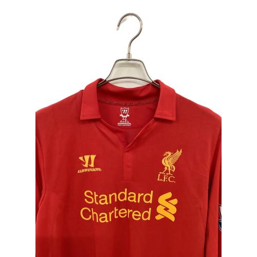リヴァプール サッカーユニフォーム メンズ SIZE L レッド 【7】ルイス・スアレス 2012-2013シーズン ホーム 長袖 WSTM201