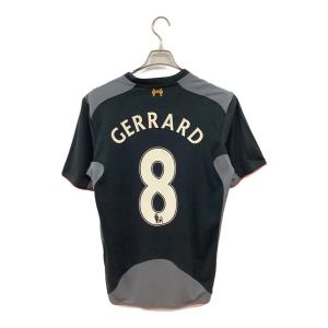 リヴァプール サッカーユニフォーム メンズ SIZE L ブラック 【8】スティーヴン・ジェラード 2012-2013シーズン アウェイ WSTM204