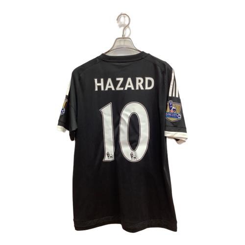 チェルシー サッカーユニフォーム メンズ SIZE O ブラック 【10】エデン・アザール 2015-2016シーズン サード AH5113