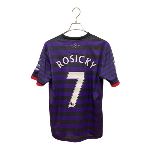 アーセナル サッカーユニフォーム メンズ SIZE M ブラック×パープル 【7】トマシュ ロシツキー 2012-2013シーズン アウェイ 479304-547