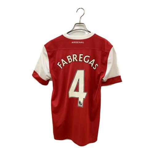 アーセナル サッカーユニフォーム メンズ SIZE M レッド 【4】セスク・ファブレガス 2010-2011シーズン ホーム 386821-620