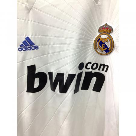 やや難あり【タグ付き/未使用】07/08 レアル・マドリード【Oサイズ】ホーム レアル・マドリード サッカーユニフォーム メンズ SIZE O ホワイト 10