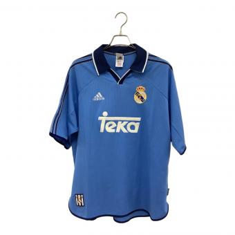 レアル・マドリード サッカーユニフォーム メンズ SIZE XXO ブルー 00-01シーズン・サード 627116