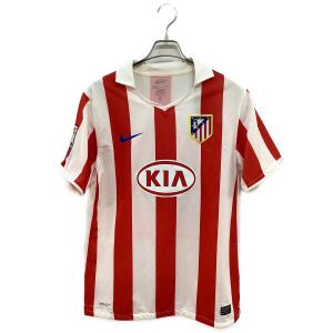 アトレティコ・マドリー サッカーユニフォーム メンズ SIZE M レッド×ホワイト 10-11シーズン・ホーム 382190-601