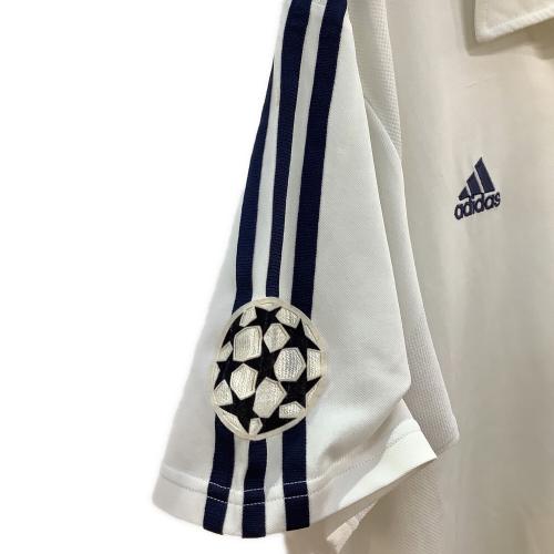 レアル・マドリード サッカーユニフォーム メンズ SIZE O ホワイト CLパッチ付・02-03シーズン・ホーム 134748