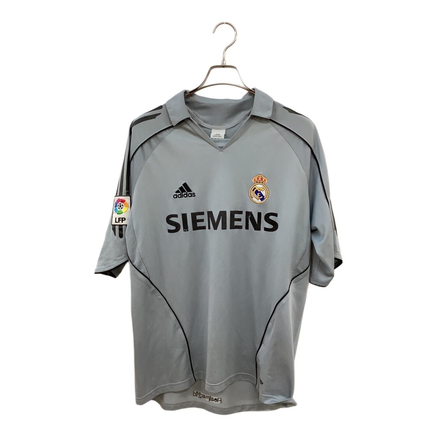 レアル・マドリード サッカーユニフォーム メンズ SIZE O グレー 05-06