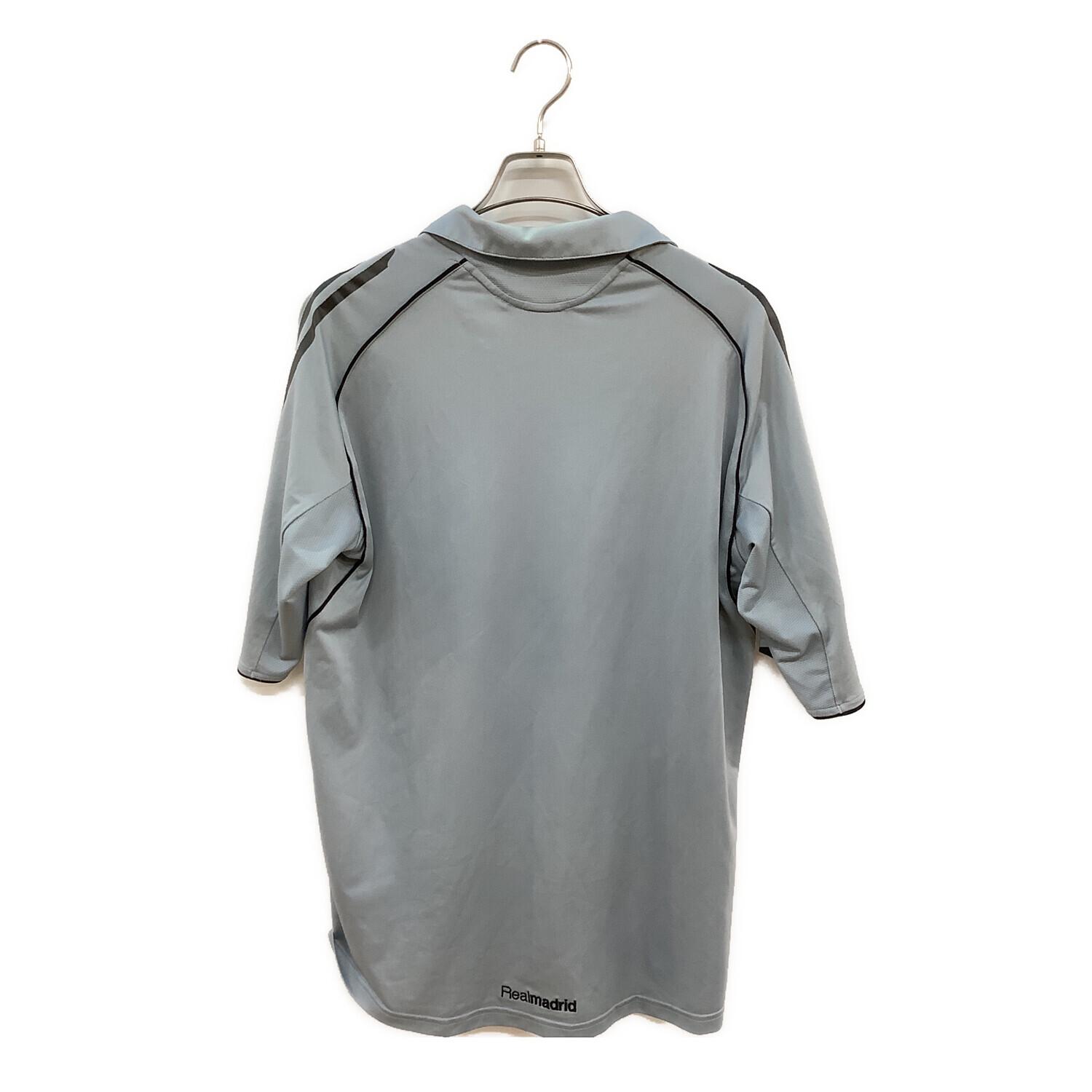 レアル・マドリード サッカーユニフォーム メンズ SIZE O グレー 05-06