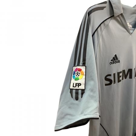 レアル・マドリード サッカーユニフォーム メンズ SIZE O グレー 05-06