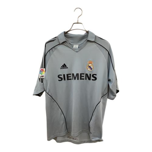 レアル・マドリード サッカーユニフォーム メンズ SIZE O グレー 05-06シーズン・サード 984326