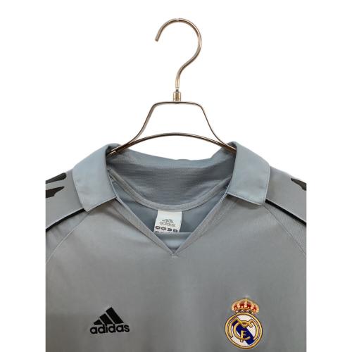 レアル・マドリード サッカーユニフォーム メンズ SIZE O グレー 05-06