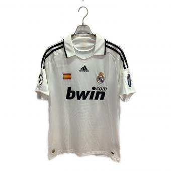 レアル・マドリード サッカーユニフォーム メンズ SIZE O ホワイト 08-09・UCL・ホーム 051101