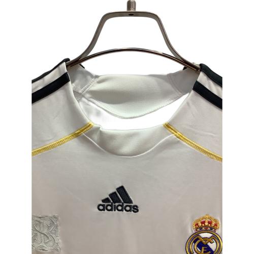 レアル・マドリード サッカーユニフォーム メンズ SIZE O ホワイト 09-10シーズン・ホーム E84352