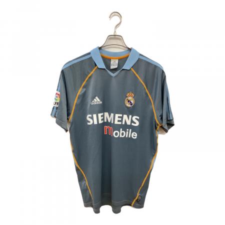 レアル・マドリード 03-04 ユニフォーム レアル・マドリード サッカーユニフォーム メンズ SIZE M グレー 03-04
