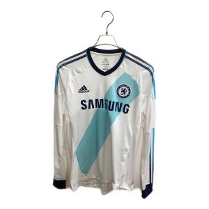 チェルシーFC (チェルシーエフシー) 12-13シーズン・アウェイ・長袖 サッカーユニフォーム W38465 〇 メンズ SIZE O ホワイト