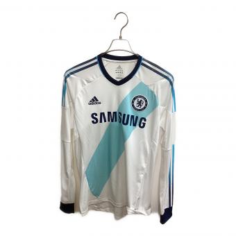 チェルシーFC (チェルシーエフシー) 12-13シーズン・アウェイ・長袖 サッカーユニフォーム W38465 〇 メンズ SIZE O ホワイト