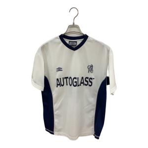 チェルシーFC (チェルシーエフシー) サッカーユニフォーム メンズ SIZE M ホワイト 00-01シーズン・プラクティスシャツ