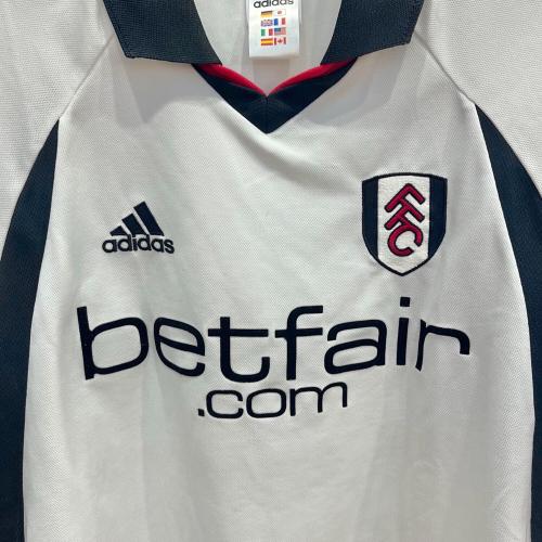 フラムFC サッカーユニフォーム メンズ SIZE O ホワイト 02-03シーズン・ホーム AVG002