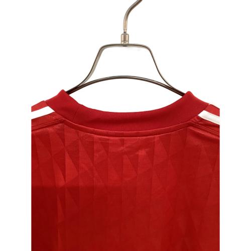 リヴァプールFC サッカーユニフォーム メンズ SIZE 2XO レッド 10-12シーズン・ホーム・長袖 P96693