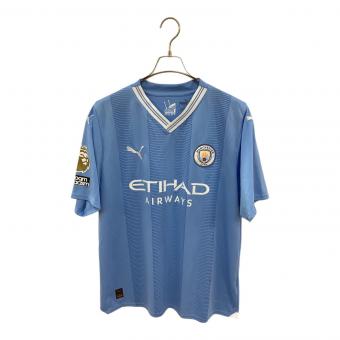 マンチェスター・シティ サッカーユニフォーム メンズ SIZE XL スカイブルー 23-24シーズン・ホーム 770438-01