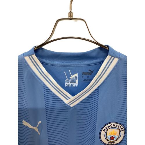 マンチェスター・シティ サッカーユニフォーム メンズ SIZE XL スカイブルー 23-24シーズン・ホーム 770438-01