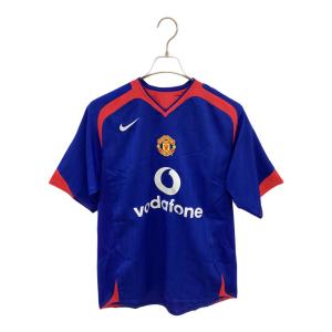 マンチェスターユナイテッド サッカーユニフォーム メンズ SIZE M ブルー 04-06シーズン・アウェイ 126539