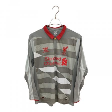 リヴァプールFC サッカーユニフォーム メンズ SIZE L グレー 14-15