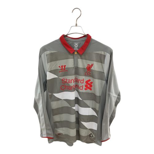 リヴァプールFC サッカーユニフォーム メンズ SIZE L グレー 14-15シーズン・GK・長袖