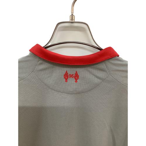 リヴァプールFC サッカーユニフォーム メンズ SIZE L グレー 14-15シーズン・GK・長袖