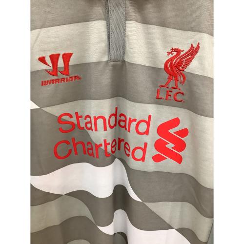 リヴァプールFC サッカーユニフォーム メンズ SIZE L グレー 14-15シーズン・GK・長袖