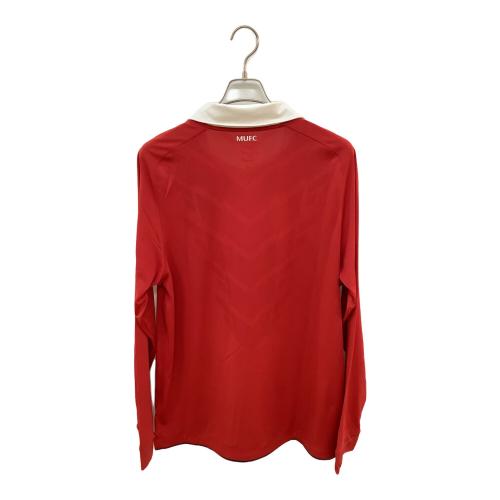 マンチェスターユナイテッド サッカーユニフォーム メンズ SIZE L レッド 10-11シーズン・ホーム・長袖 382996-623