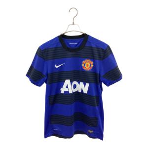 マンチェスターユナイテッド サッカーユニフォーム メンズ SIZE M ブルーxブラック 11-12シーズン・サード 423935-403