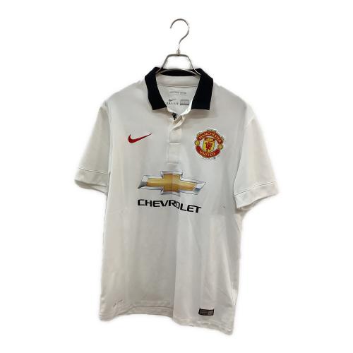 マンチェスターユナイテッド 14-15シーズン・アウェイ サッカーユニフォーム 611032-106 メンズ SIZE M ホワイト