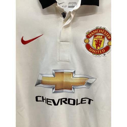 マンチェスターユナイテッド 14-15シーズン・アウェイ サッカーユニフォーム 611032-106 メンズ SIZE M ホワイト