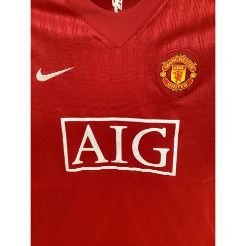 マンチェスターユナイテッド サッカーユニフォーム メンズ SIZE M レッド 07-08シーズン・ホーム 237924-666