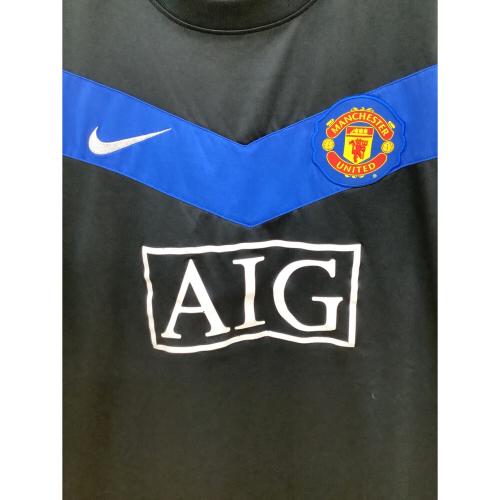 マンチェスターユナイテッド サッカーユニフォーム メンズ SIZE L ブラック 09-10シーズン・アウェイ 355093-010