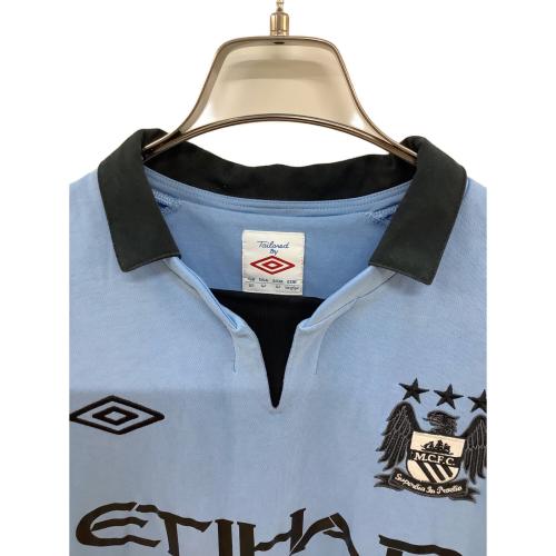 マンチェスター・シティ サッカーユニフォーム メンズ SIZE L スカイブルー 12-13シーズン・ホーム UDA6230H