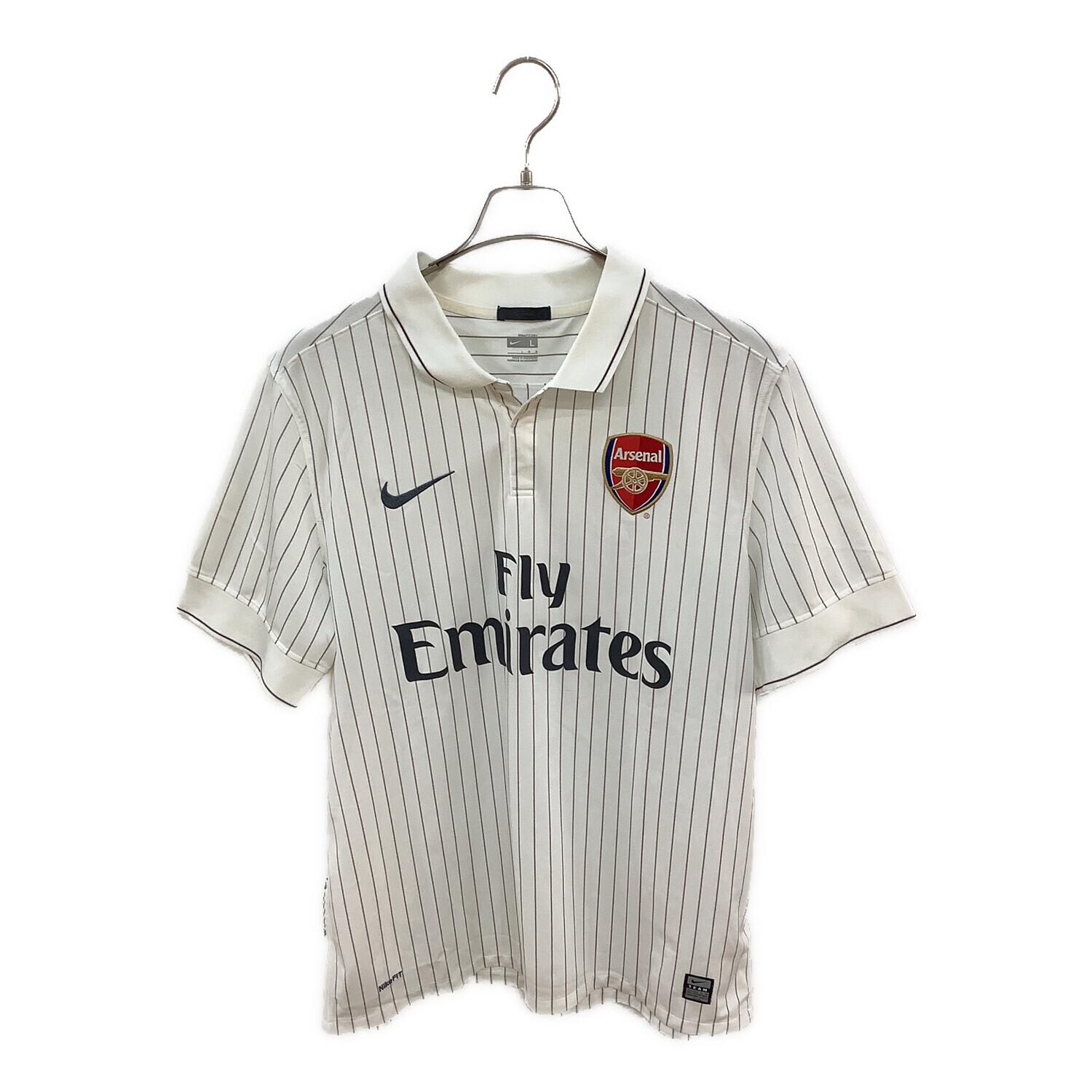 アーセナルFC サッカーユニフォーム メンズ SIZE L ホワイト 09