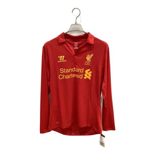 リヴァプールFC サッカーユニフォーム メンズ SIZE L レッド 12-13シーズン・ホーム・長袖 WSTM201