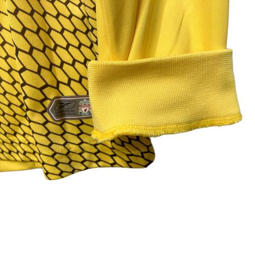 リヴァプールFC サッカーユニフォーム 04-05シーズン・アウェイ・■ メンズ SIZE XL イエロー