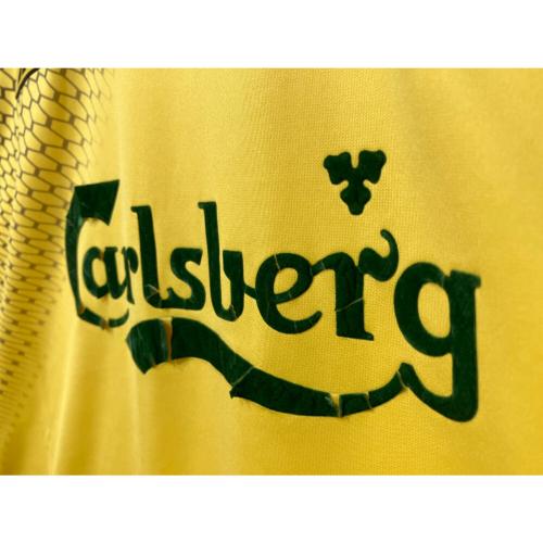 リヴァプールFC サッカーユニフォーム 04-05シーズン・アウェイ・■ メンズ SIZE XL イエロー
