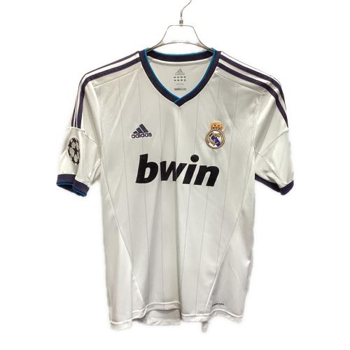 レアル・マドリード サッカーユニフォーム メンズ O ホワイト パッチ付 12-13・UCL・ホーム W41768